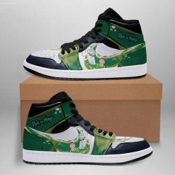 Rick And Morty Sneakers High Top Shoes B23