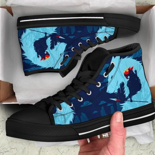 Princess Mononoke High Top Shoes B20 - Image 3