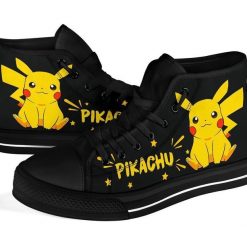 Alternative view of Pikachu Sneakers High Top Shoes MIH08