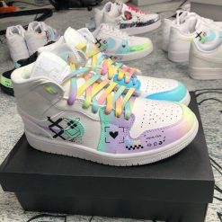 Alternative view of Print stream CS Air Force 1 Shoes B20