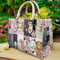 Bubu dudu cute  Leather Bag B22