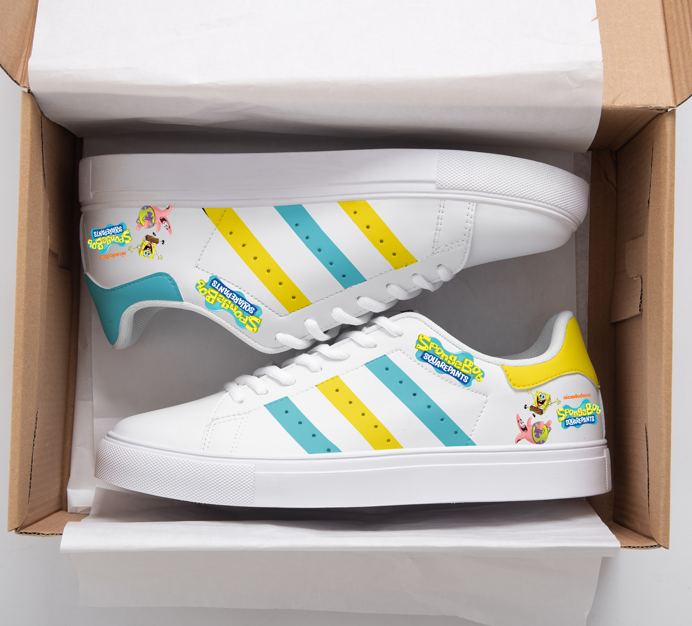 SpongeBob SquarePants Stan Smith Shoes B23