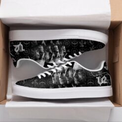 U2 Rock Band Style Stan Smith Low Top Shoes B23