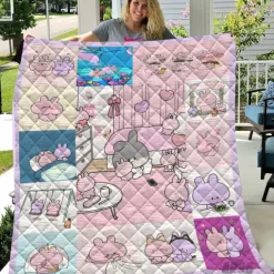 Asamimichann Blanket Quilt B21