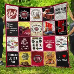 Fiat lover Blanket Quilt B23