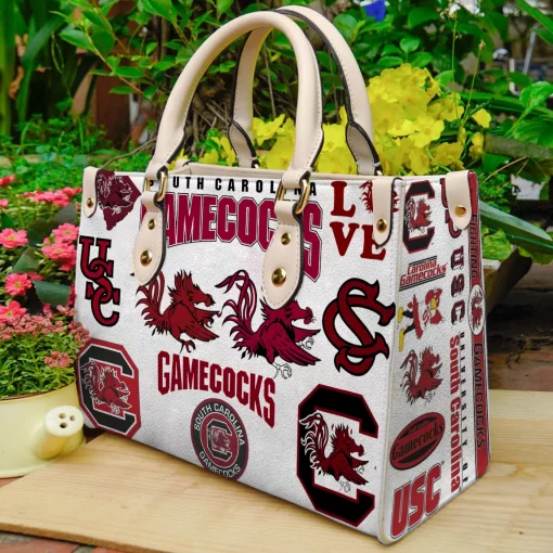South Carolina Gamecocks 1 Leather HandBag B21
