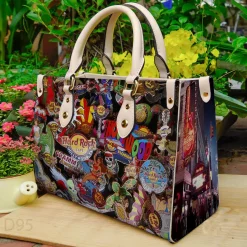 Hard Rock Cafe Leather HandBag B21
