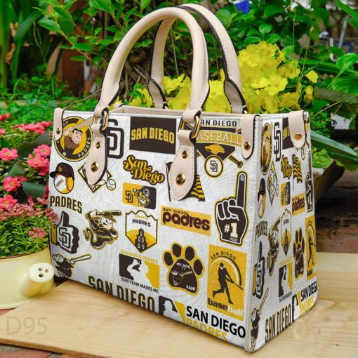 San Diego Padres Leather Hand Bag B21