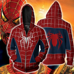 Spider Man a5 Hoodie Zip Hoodie 3D B21