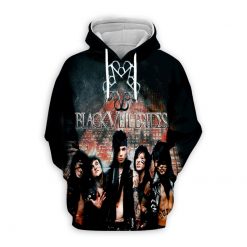 Black Veil Brides Hoodie Zip Hoodie 3D B23