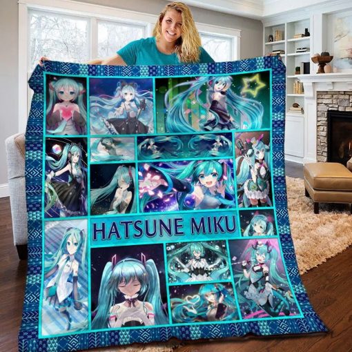 Hatsune Miku Blanket Quilt B21