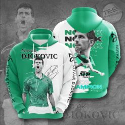Novak Djokovic Hoodie Zip Hoodie 3D B22