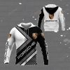 Porsche 2 Hoodie Zip Hoodie 3D B22