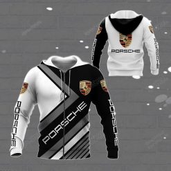 Porsche 2 Hoodie Zip Hoodie 3D B22
