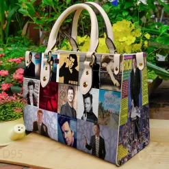 Rick Astley Leather HandBag B23