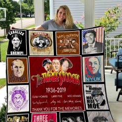 The Three Stooges Blanket Quilt B23