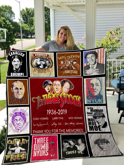 The Three Stooges Blanket Quilt B23