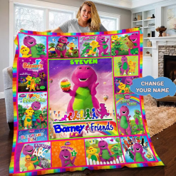 Barney & Friends Quilt Blanket B21