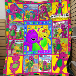 Barney and Friends 1 Quilt Blanket B21