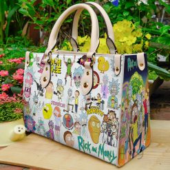 Rick and Morty 1 Leather HandBag