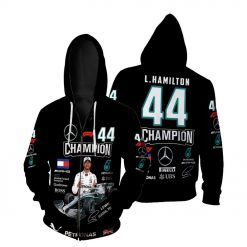 Lewis Hamilton Zip Hoodie B21