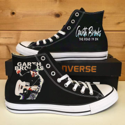 Garth Brooks High Top shoes B23