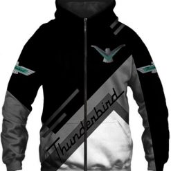 Ford Thunderbird Hoodie Zip Hoodie 3D 5a B21
