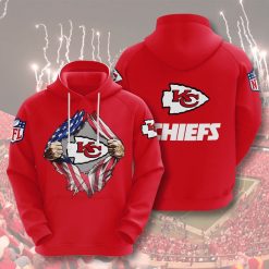 Kansas City Chief Hoodie Zip Hoodie B21