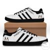 Maroon 5 a2 Black White Stan Smith Shoes B21