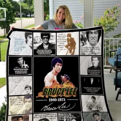 Bruce Lee Blanket Quilt B23