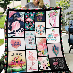 Flamingo Quilt Blanket Quilt B23