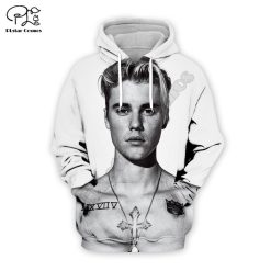Justin Bieber Hoodie Zip Hoodie B23