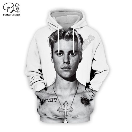 Justin Bieber Hoodie Zip Hoodie B23