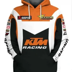 Ktm Racing Hoodie Zip Hoodie 3D B23