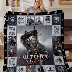 The Witcher 1 Quilt Blanket Quilt B23
