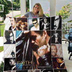 George Michael Quilt Blanket B21