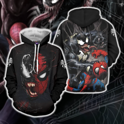 Venom Hoodie Zip Hoodie 3D B23