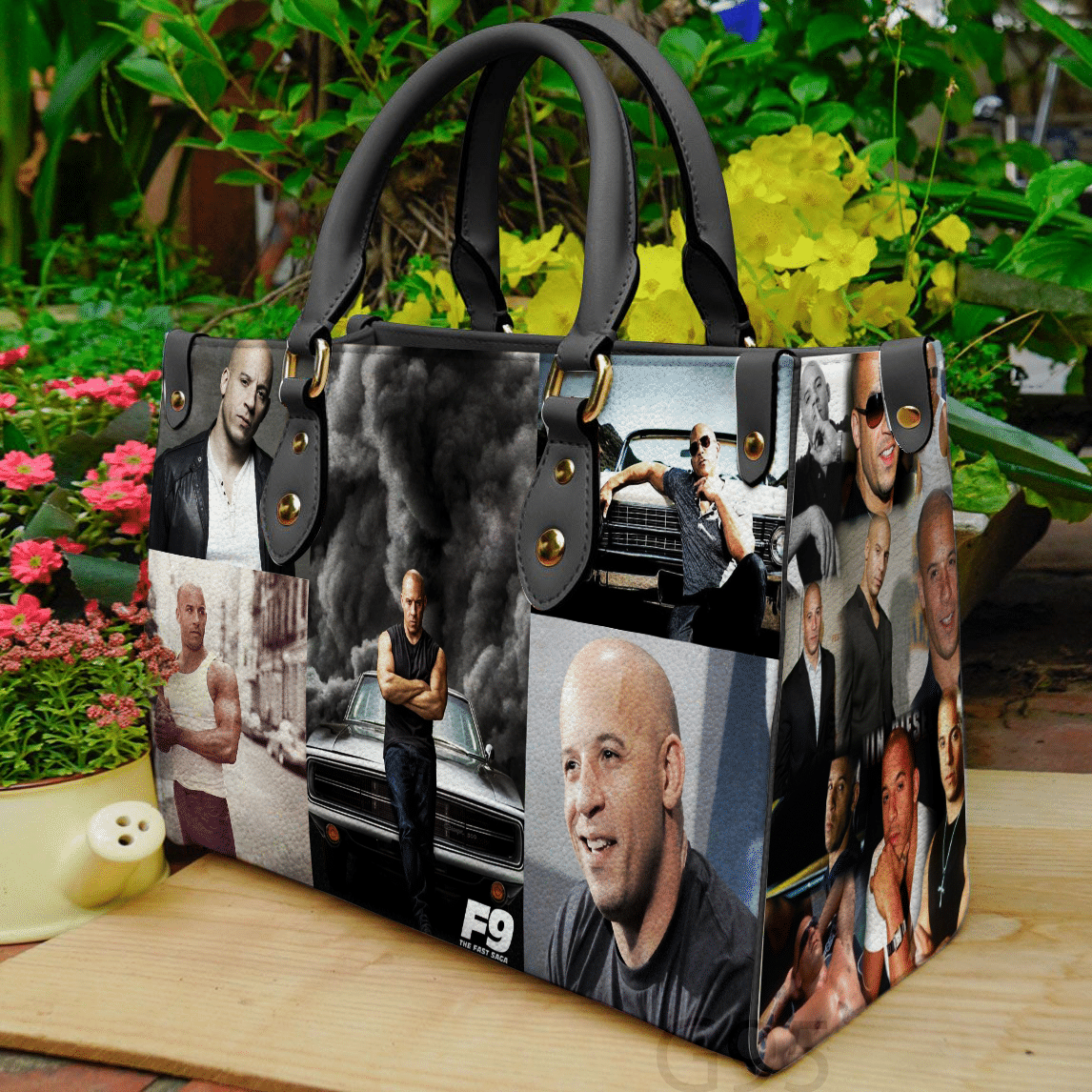 Vin Diesel Leather HandBag B23