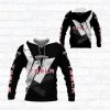Tesla Hoodie Zip Hoodie 3D B22
