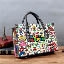 Super Mario Hand Leather Bag a1 B21