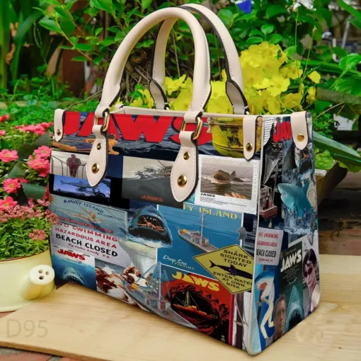 Jaws Leather HandBag B21