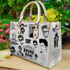 Bruno Mars Leather Hand Bag B21