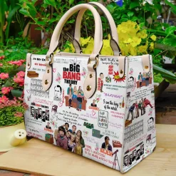 The Big Bang Theory Leather Hand Bag B22