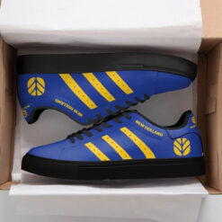 New Holland Blue Black Skate Stan Smith New Shoes B21