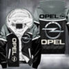 Opel Car Fleece Jacket Grey 2 B22
