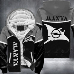 Opel Manta Grey Fleece Jacket 1 B22