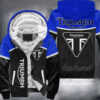 Triumph Fleece Jacket Blue B21