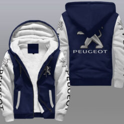 Peugeot White Fleece Jacket B22