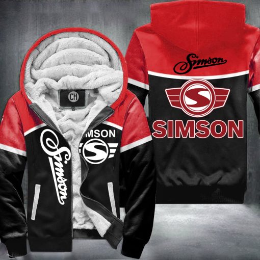 Simson Red Fleece Jacket B21