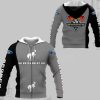 Ford Bronco Zip Hoodie 3d Grey B22
